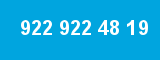 922 922 48 19 922 922 48 19